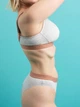 Бюстгальтер без косточек хлопковый brabrabra Мягкий комфорт SLZ24501034 70E Серый (6907208041726) - изображение 5