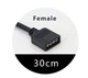 Кабель Спліттер 12V 4PIN RGB LED Strip Connector 1 -> 5 подовжувач перехідник 30см (788225944) Чорний - зображення 2