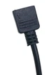 Кабель Спліттер 12V 4PIN RGB LED Strip Connector 1 -> 4 подовжувач перехідник 30см (788225944) Чорний - зображення 4
