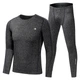 Термобелье мужское XINTOWN NYXT19JBYD-1 Gray 2XL эластичное спортивное флисовое осень-зима (SK-9987-42563) - изображение 1