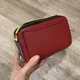 Модная женская сумочка клатч, маленькая сумка через плечо в стиле Marc Jacobs Красный - зображення 5