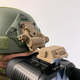 Крепление на шлем тактический для ПНВ прибора ночного видения NVG Mount Nylon Coyote (PVS15/PVS18/GPNVG18) - изображение 4