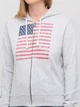 Худі на блискавці Woolrich N03101-81 S (46869S) Сірий - зображення 3
