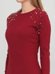 Сукня BEBE PLUS 22118 L (31638L) Червоний - зображення 3