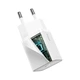 Зарядное устройство Блок и Кабель для Айфона Baseus Super Si 20W Быстрая зарядка Quick Charger Power Delivery + Кабель Type-C to Lightning 20W Белый (TZCCSUP-B02) - изображение 7
