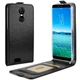 Чохол IETP для Oukitel C8 Фліп вертикальний шкіра PU чорний - зображення 1