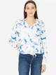 Ветровка с капюшоном женская Levi's 872465192 XL Бело-голубая (1159776912) - изображение 1