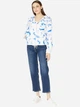 Ветровка с капюшоном женская Levi's 872465192 XL Бело-голубая (1159776912) - изображение 3