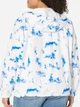 Ветровка с капюшоном женская Levi's 872465192 XL Бело-голубая (1159776912) - изображение 2