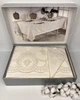 Скатерть Set Maison D'or 160x270+150x260+8pcs+8psc Marinella T.Cloth Ecru - изображение 1