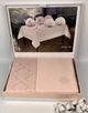 Скатерть Set Maison D'or Magnole Damasque 155х320+12psc Powder - изображение 1