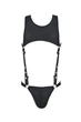 Мужское эротическое бельё Боди 056 BODY ADAM Чёрный XXL/XXXL - Passion ( SO7632 ) Feromon - изображение 3