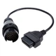 Перехідник Autocom OBD2 Mercedes Benz 38 pin для підключення діагностики (Autocom, Delphi) до авто (38pin - 16pin) Повна розпіновка - зображення 1