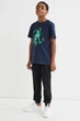 Брюки карго H&M пх8316 чорні 140 - изображение 2