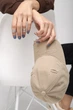Бейсболка унісекс Kings Wind D380-10 Бежевий (2000989503521) - зображення 4