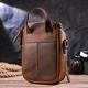 Мужская кожаная сумка через плечо Vintage 21295 - изображение 3