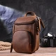Мужская кожаная сумка через плечо Vintage 21295 - изображение 8