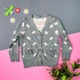 Кофта для девочки Smallery 09123 122 см Серый - изображение 1