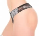 Трусы-стринги женские из сатина и кружева Felisiya Lingerie 252-170/атл М (2000008028011) - изображение 2