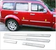 Нержавеющий молдинг для дверей Dodge Nitro 2007 и новее - изображение 1