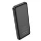PowerBank 10000mAh Borofone BJ14B Freeway 2 x USB + USB Type-C/micro-USB, USB Type-C Black - изображение 1