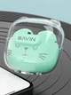 Беспроводные детские наушники BAVIN-31 c зарядным кейсом bluetooth 5.0 Green - изображение 2