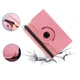 Чехол книжка FashionCase для Apple iPad New 2017 (9,7" экран) поворотный на 360 градусов, Pink - изображение 2