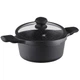 Каструля з кришкою Vinzer Kuro Induction Line 24 см 3,7 л 50428 - зображення 2