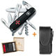 Комплект Нож Victorinox Climber Ukraine 1.3703.3_W0010u + Чехол с фонариком Police - изображение 1