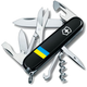 Комплект Ніж Victorinox Climber Ukraine Прапор України 1.3703.3_T1100u + Чохол із ліхтариком Police - зображення 2