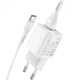 Сетевое зарядное устройство HOCO Type-C Cable Briar dual port charger set N8 |2USB, 5V / 2.4A | (Safety Certified) - изображение 6