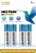 Щелочные батарейки Nectium AA (LR6) blister 4шт/уп - изображение 1