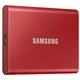 SSD диск Samsung T7 1 TB Red (MU-PC1T0R/WW) - изображение 1