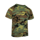 Футболка Rothco Heavyweight Camo T-Shirt Камуфляж L - зображення 1