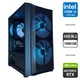 Складання під замовлення: ігровий ПК Qube Wind Black Tower / Intel Core i3-12100F (4(8) ядра по 3.3-4.3GHz) / 16GB DDR4 / 1000GB SSD M.2 / GeForce RTX 3060, 12GB GDDR6, 192-bit / HDMI / 650W - зображення 1