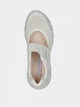Женские балетки Skechers 38 Белый 117105 WHT - изображение 3