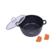 Кастрюля Bohmann BH 7350-26 MRB 5л с двойным дном антипригарное мрамор-гранитное покрытие з кришкою - изображение 9