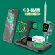 Зарядка беспроводная Qi 4in1 Wireless Charger JYD-WC132 |5-15W, Watch/AirPods/Pencil/Phone| black - изображение 11