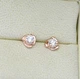 Серьги с кристаллами Сваровски 81232 0,7см*7мм Белый - изображение 4