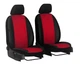 Авточехлы для SSANGYONG REXTON 2001-2012 Pok-ter еко кожа Elit красные (на передние сиденья) - изображение 1