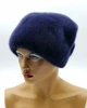 Женская норковая меховая шапка VECONS "Буратино с бантом" One size графит - изображение 4