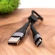 USB кабель Borofone BX32 в нейлоновой оплетке 0.25m Type-C - изображение 3
