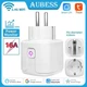 Розумна розетка Aubess Smart Wi-Fi Plug EU 16A, SmartLife, Amazon Alexa, Google Home Google Assistant - изображение 1