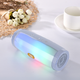Беспроводная Bluetooth колонка с RGB подсветкой T&G TG165C-LED со светомузыкой, USB, microSD, FM радио, Микрофон Grey - изображение 5