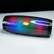 Беспроводная Bluetooth колонка с RGB подсветкой T&G TG165C-LED со светомузыкой, USB, microSD, FM радио, Микрофон Black - изображение 7