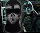 Балаклава з черепом Привид гра Call of Duty 10 маска №2 Чорний (24121942014) - зображення 2