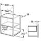 Kuchenka mikrofalowa do zabudowy Amica AMMB20E2SGB X-TYPE - obraz 2