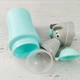 Дорожный детский писсуар Leluno Travel Urinal Potty портативный туалет для мальчика Сине - серый - изображение 10