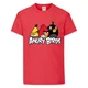 Футболка детская Энгри Бердс (Angry Birds) красная (AB-red-chak&bomb-red) 152 см - изображение 1