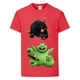 Футболка дитяча Енгрі Бердс (Angry Birds) червона (AB-pigs-bomb-red) 128 см - зображення 1
